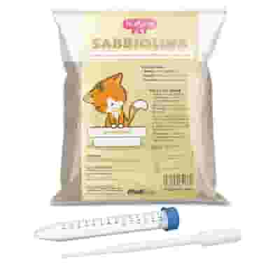 BUONAPET SABBIOLINA KIT CON SABBIA IDROREPELLENTE 500 G + PIPETTA MONOUSO NON STERILE + PROVETTA MONOUSO NON STERILE