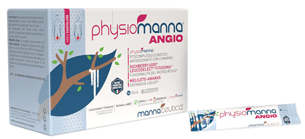 PHYSIOMANNA ANGIO 14 BUSTINE CON EDULCORANTE