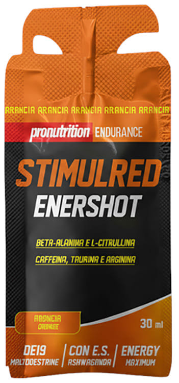 PRONUTRITION STIMULRED ENERSHOT ARANCIO 30 ML CON EDULCORANTI SENZA GLUTINE