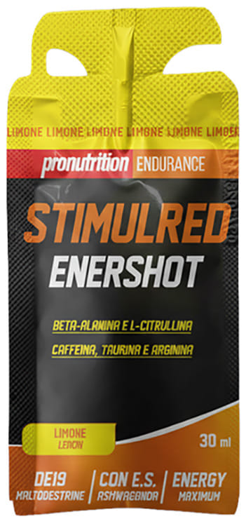 PRONUTRITION STIMULRED ENERSHOT LIMONE 30 ML CON EDULCORANTI SENZA GLUTINE