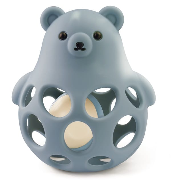 BITE&PLAY BEAR MASSAGGIAGENGIVE CON SONAGLINO 6M+ BLUE SONAGLIO AZZURRO