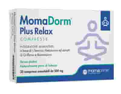 MOMADORM PLUS RELAX 30 COMPRESSE 500 MG SENZA GLUTINE NATURALMENTE PRIVO DI LATTOSIO