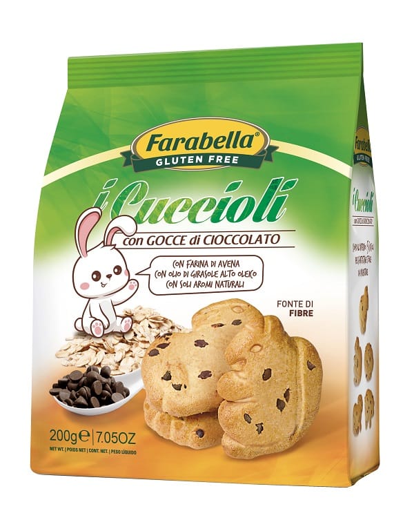 FARABELLA GLUTEN FREE I CUCCIOLI CON GOCCE DI CIOCCOLATO PROMO 200 G