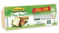 FARABELLA GLUTEN FREE IL PAN BAULETTO PROMO 2 X 150 G SENZA LATTOSIO, SENZA UOVA, SENZA ALCOL OGM