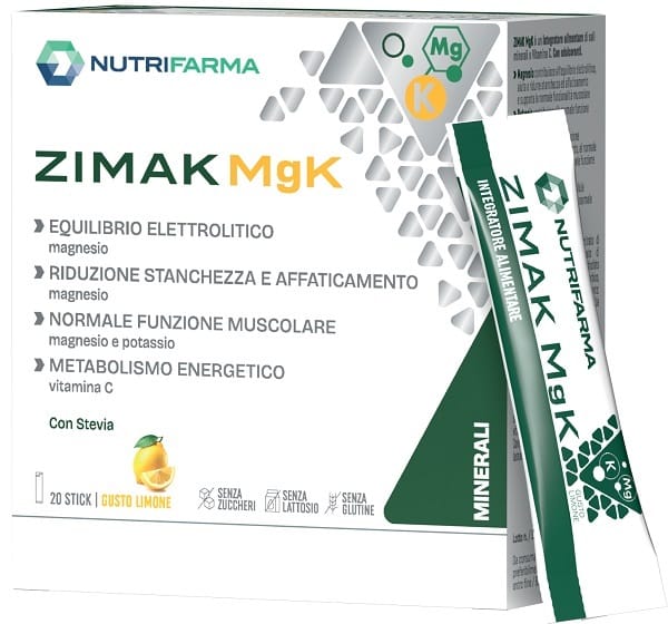 ZIMAK MGK 20 STICK LIMONE SENZA GLUTINE E LATTOSIO