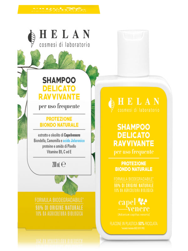 CAPELVENERE SHAMPOO DELICATO RAVVIVANTE BIONDO NATURALE 200 ML