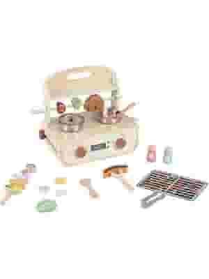 TOOKY TOY SET CUCINA IN LEGNO 30 PEZZI 3 ANNI+