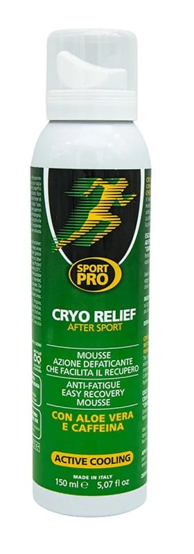 CRYO RELIEF AFTER SPORT MOUSSE AZIONE DEFATICANTE CHE FACILITA IL RECUPERO 150 ML