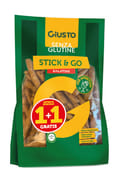 GIUSTO SENZA GLUTINE STICK & GO SALATINI PROMO 1+1