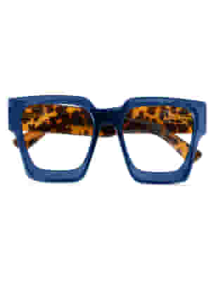 OCCHIALE DA LETTURA PREMONTATO TWINS PLATINUM VELVET BLU/DEMI +2,50