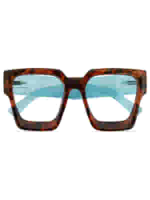 OCCHIALE DA LETTURA PREMONTATO TWINS PLATINUM VELVET MARRONE/AZZURRO +2,00