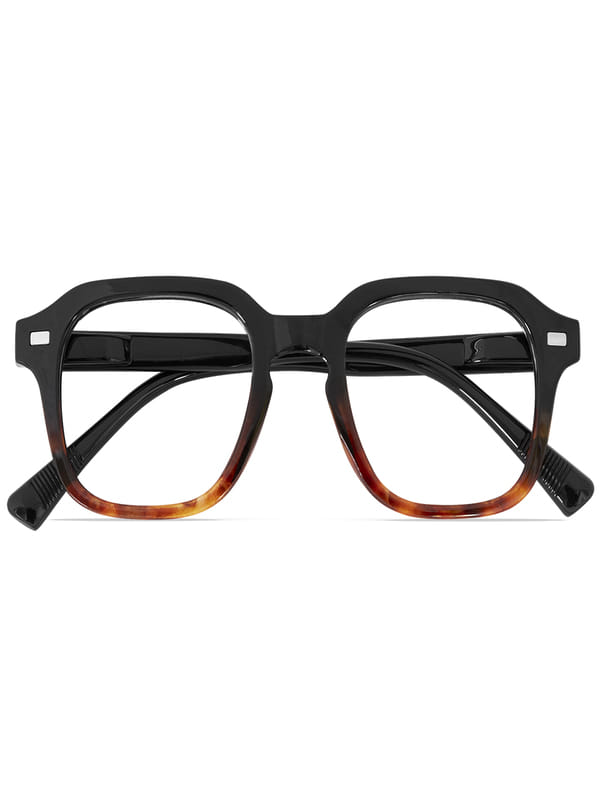 OCCHIALE DA LETTURA PREMONTATO TWINS SILVER PANCAKE NERO/DEMI +2,50