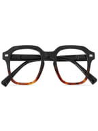 OCCHIALE DA LETTURA PREMONTATO TWINS SILVER PANCAKE NERO/DEMI +2,50
