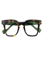 OCCHIALE DA LETTURA PREMONTATO TWINS GOLD DONUT DEMI/VERDE +1,50