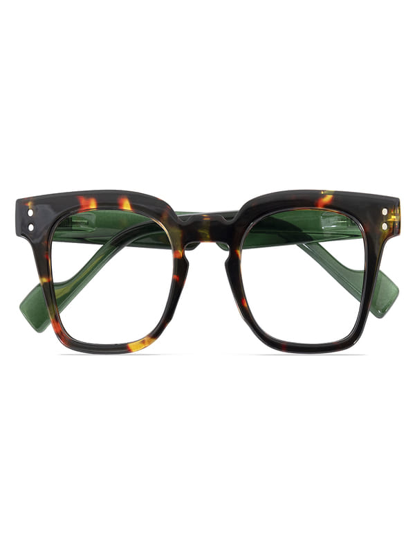OCCHIALE DA LETTURA PREMONTATO TWINS GOLD DONUT DEMI/VERDE +2,50