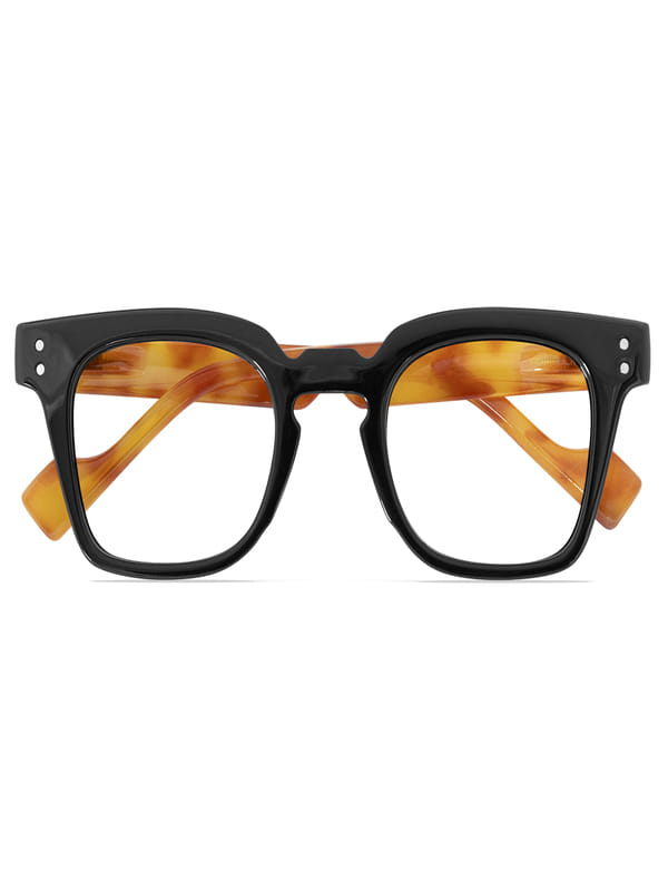 OCCHIALE DA LETTURA PREMONTATO TWINS GOLD DONUT NERO/MIELE +1,50