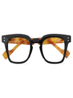 OCCHIALE DA LETTURA PREMONTATO TWINS GOLD DONUT NERO/MIELE +1,50