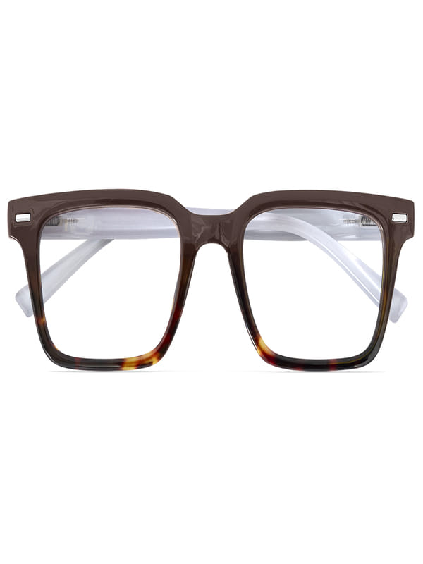 OCCHIALE DA LETTURA PREMONTATO TWINS GOLD PRETZEL MARRONE/DEMI +2,50