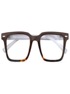 OCCHIALE DA LETTURA PREMONTATO TWINS GOLD PRETZEL MARRONE/DEMI +2,50