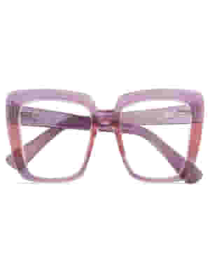 OCCHIALE DA LETTURA PREMONTATO TWINS GOLD MOUSSE VIOLA/ROSA +1,50