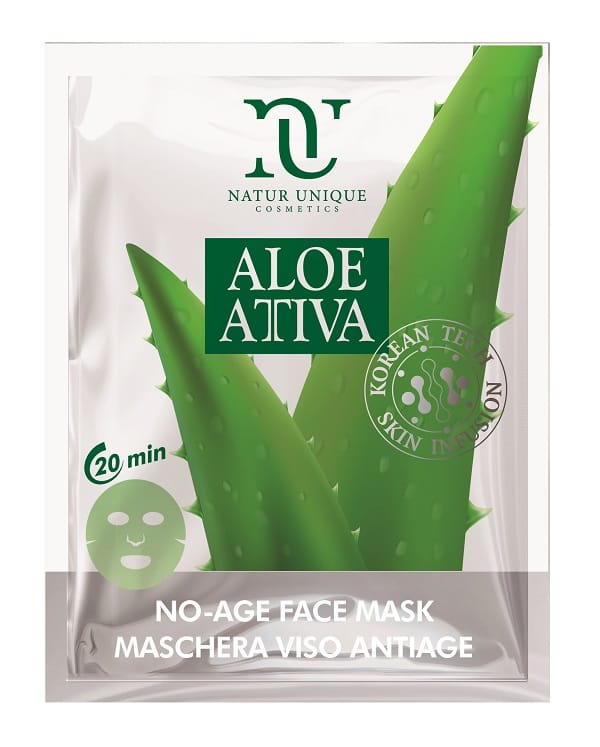 NATUR UNIQUE ALOE ATTIVA MASCHERA VISO ANTIAGE 25 G