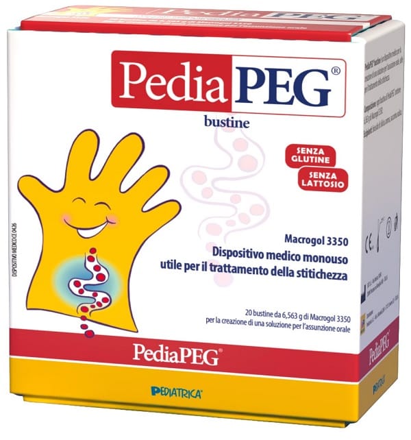 PEDIAPEG 20 BUSTINE SENZA GLUTINE E LATTOSIO