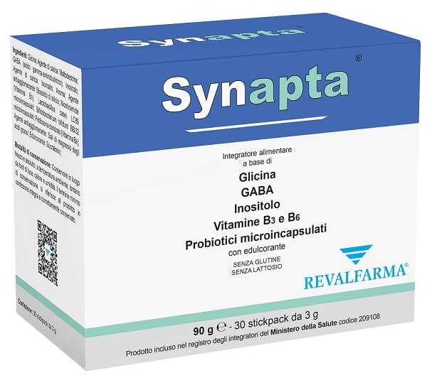 SYNAPTA 30 STICKPACK CON EDULCORANTE SENZA GLUTINE E LATTOSIO