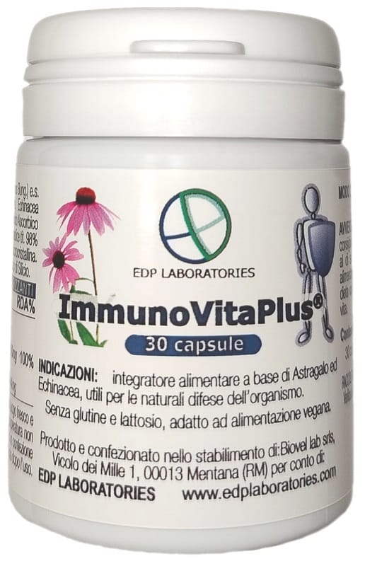 IMMUNOVITAPLUS 30 CAPSULE SENZA GLUTINE E LATTOSIO