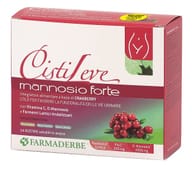 CISTILEVE MANNOSIO FORTE 14 BUSTINE DA 3 G AROMA NATURALE FRUTTI ROSSI CON EDULCORANTE STEVIA SENZA ZUCCHERI SENZA GLUTINE SENZA LATTOSIO