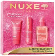 NUXE PRODIGIEUSE HYALU BOOST COFFRET 2026 ILLUMINATING CONCENTRATE 30 ML + SMOOTHING GLOW GEL-CREAM 15 ML + EYE STICK 10 G