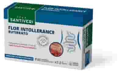FLOR INTOLLERANCE BUTIRRATO 30 COMPRESSE RIVESTITE SENZA GLUTINE E LATTOSIO