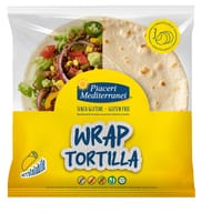 PIACERI MEDITERRANEI WRAP TORTILLA 3 PEZZI DA 60 G NATURALMENTE SENZA LATTOSIO