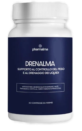 PHARMALMA DRENALMA 60 COMPRESSE DA 1100 MG SENZA GLUTINE SENZA LATTOSIO
